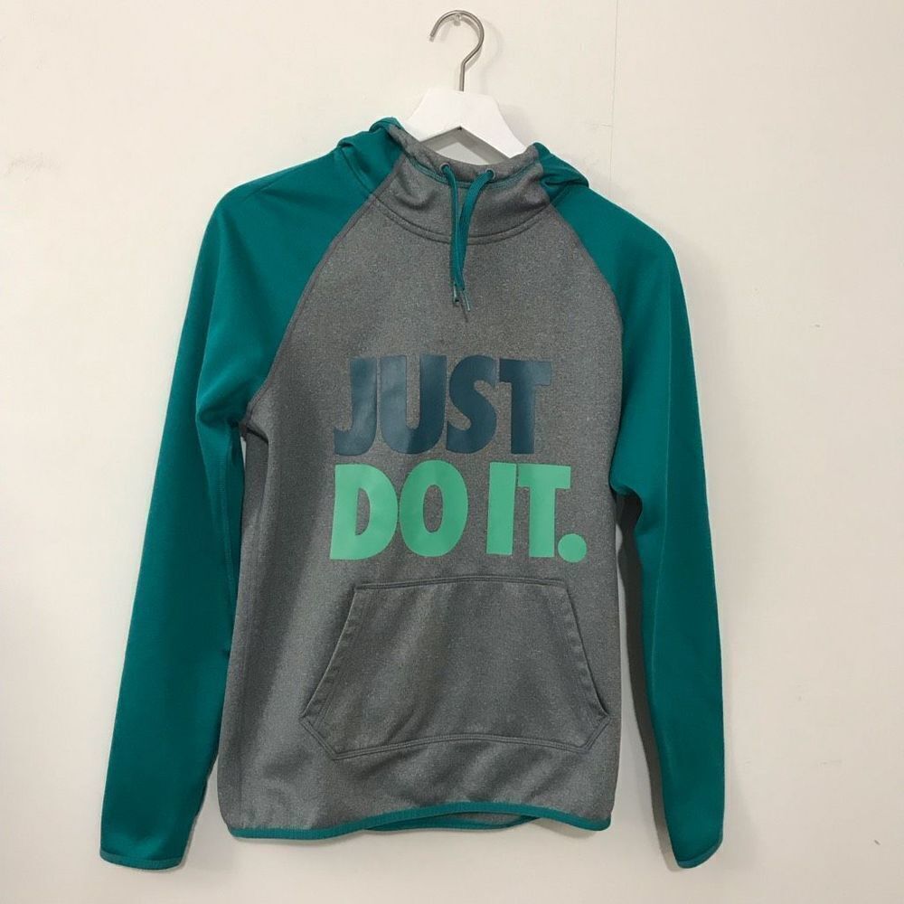 Nike Therma Fit Just Do It Hoodie Sweatshirt small